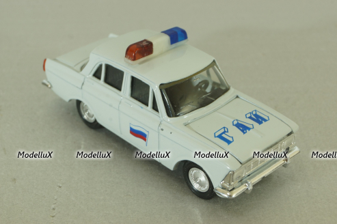 Москвич-412, ГАИ, Агат 1:43