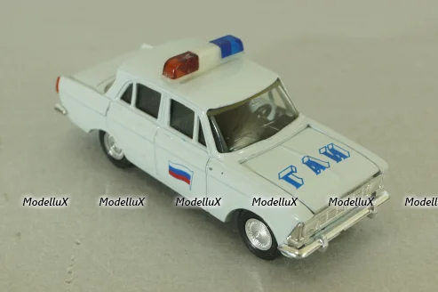 Москвич-412, ГАИ, Агат 1:43