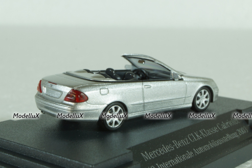 Mercedes CLK320 Cabriolet (A209) silver, Herpa 1:87 