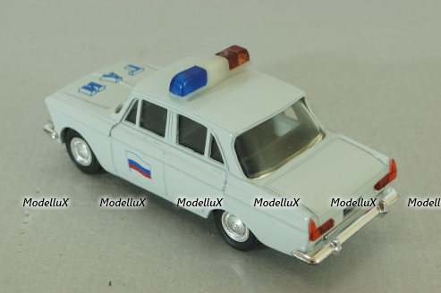 Москвич-412, ГАИ, Агат 1:43