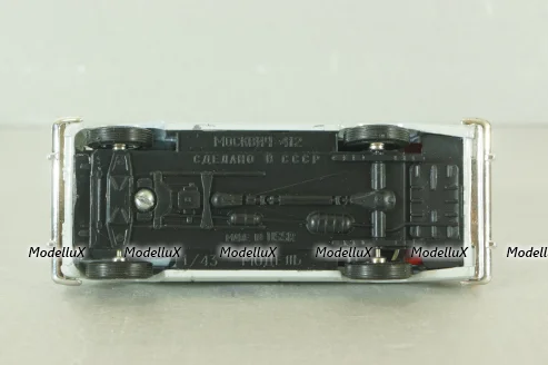 Москвич-412, ГАИ, Агат 1:43