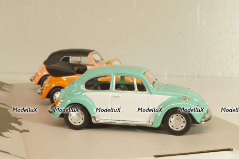 Volkswagen Beetle (Kafer)  Набор из 3шт, 35309, Cararama 1:43