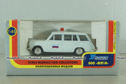 Ваз-2102, Милиция (ДПС), Агат 1:43