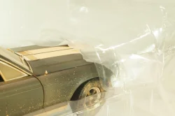 Ford Mustang 1967 from movie CREED II, black, 13626, Greenlight 1:18 Уценка!