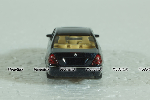 Mercedes E320 W211, dark blue, Wiking 1:87