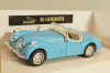 Jaguar XK 120 Roadster 1948, blue, New Ray 1:43