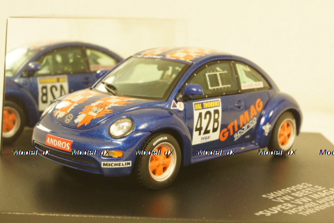 Volkswagen Beetle Trophee Andros #42B 1999, blue, Thevenod/Morel, SKM99083, Skid 1:43