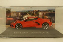 Chevrolet Corvette 2020, red, American Cars №61, Altaya 1:43