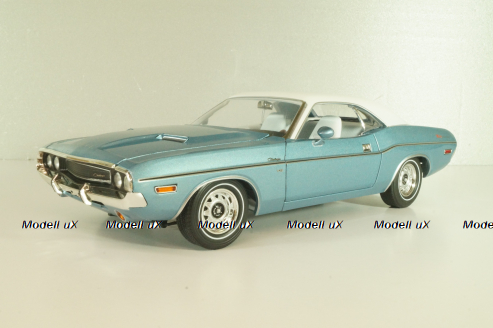 Dodge Challenger Western Sport Special 1970, blue metallic, 13644, Greenlight 1:18