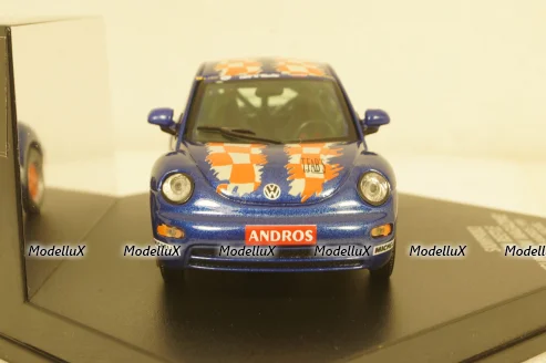 Volkswagen Beetle Trophee Andros #42B 1999, blue, Thevenod/Morel, SKM99083, Skid 1:43