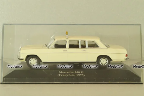 Mercedes-Benz 240 D (W115) Long Limousine 1978, beige, Taxis der Welt #3, Altaya 1:43