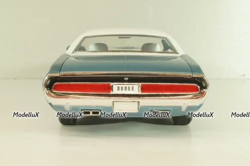 Dodge Challenger Western Sport Special 1970, blue metallic, 13644, Greenlight 1:18