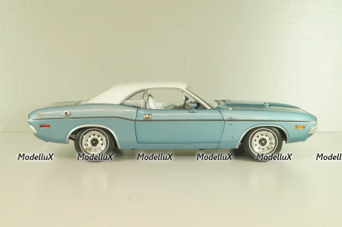 Dodge Challenger Western Sport Special 1970, blue metallic, 13644, Greenlight 1:18
