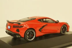 Chevrolet Corvette 2020, red, American Cars №61, Altaya 1:43