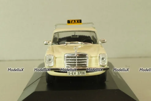 Mercedes-Benz 240 D (W115) Long Limousine 1978, beige, Taxis der Welt #3, Altaya 1:43