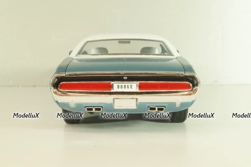 Dodge Challenger Western Sport Special 1970, blue metallic, 13644, Greenlight 1:18