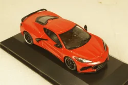 Chevrolet Corvette 2020, red, American Cars №61, Altaya 1:43
