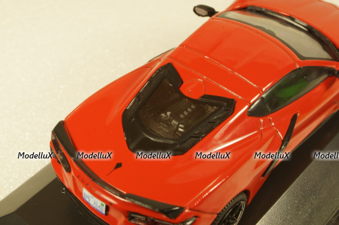 Chevrolet Corvette 2020, red, American Cars №61, Altaya 1:43