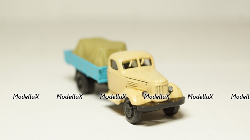 Зил 164 борт с грузом бежево/голубой, Herpa 1:87 