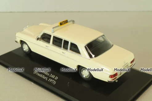 Mercedes-Benz 240 D (W115) Long Limousine 1978, beige, Taxis der Welt #3, Altaya 1:43