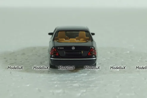 Mercedes S500 W220, Dark blue Wiking 1:87