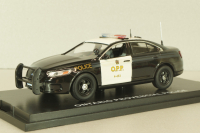 Ford Taurus Police Interceptor 3.5L V6, Ontario Provencial Police 2014, black, First Response 1:43
