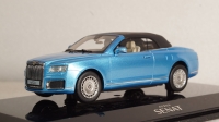 AURUS SENAT кабриолет с закрытым тентом 2019, 412315, DiP Models 1:43 Уценка!