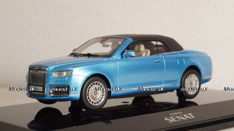 AURUS SENAT кабриолет с закрытым тентом 2019, 412315, DiP Models 1:43
