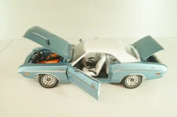 Dodge Challenger Western Sport Special 1970, blue metallic, 13644, Greenlight 1:18