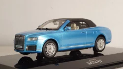 AURUS SENAT кабриолет с закрытым тентом 2019, 412315, DiP Models 1:43