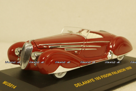 Delahaye 165 Figoni Falaschi 1938, MUS014, IXO Museum 1:43
