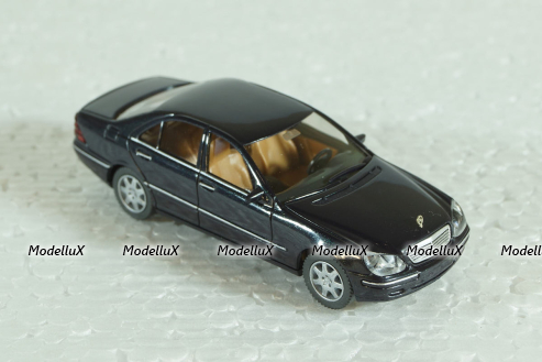 Mercedes S500 W220, Dark blue Wiking 1:87
