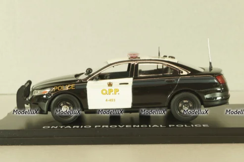 Ford Taurus Police Interceptor 3.5L V6, Ontario Provencial Police 2014, black, First Response 1:43