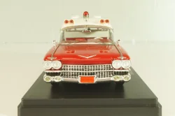 Cadillac S&S Superior Landau Ambulance 1959, red/white, 45260, NEO 1:43