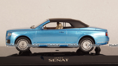 AURUS SENAT кабриолет с закрытым тентом 2019, 412315, DiP Models 1:43