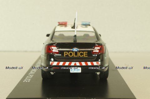 Ford Taurus Police Interceptor 3.5L V6, Ontario Provencial Police 2014, black, First Response 1:43