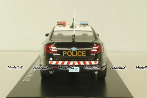 Ford Taurus Police Interceptor 3.5L V6, Ontario Provencial Police 2014, black, First Response 1:43