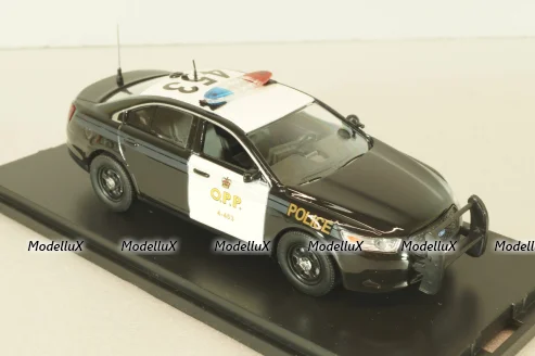Ford Taurus Police Interceptor 3.5L V6, Ontario Provencial Police 2014, black, First Response 1:43
