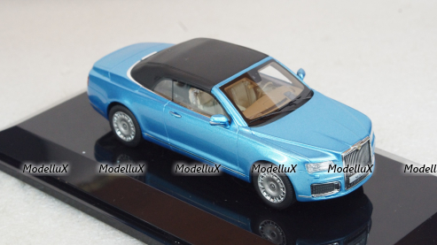 AURUS SENAT кабриолет с закрытым тентом 2019, 412315, DiP Models 1:43 Уценка!