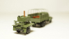 Зис 150 борт с прицепом полевая кухня хаки, Herpa 1:87 