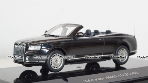 AURUS SENAT кабриолет с открытым тентом 2019, 412316, DiP Models 1:43