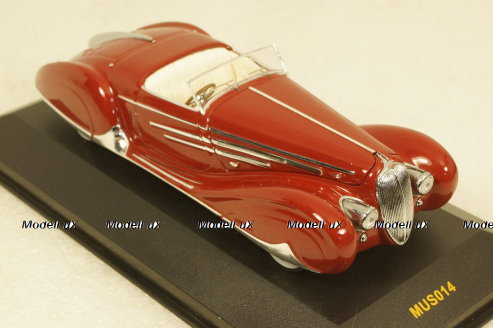 Delahaye 165 Figoni Falaschi 1938, MUS014, IXO Museum 1:43