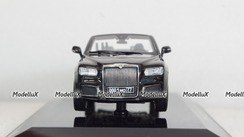 AURUS SENAT кабриолет с открытым тентом 2019, 412316, DiP Models 1:43