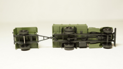 Зис 150 борт с прицепом полевая кухня хаки, Herpa 1:87 