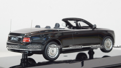 AURUS SENAT кабриолет с открытым тентом 2019, 412316, DiP Models 1:43