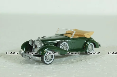 Mercedes 540K, Dark Green, Wiking 1:87
