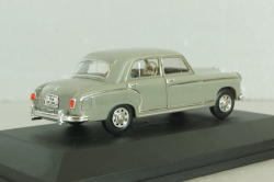 Mercedes-Benz 220 S Ponton (W180) 1956, dealer packing, grey, Faller 1:43