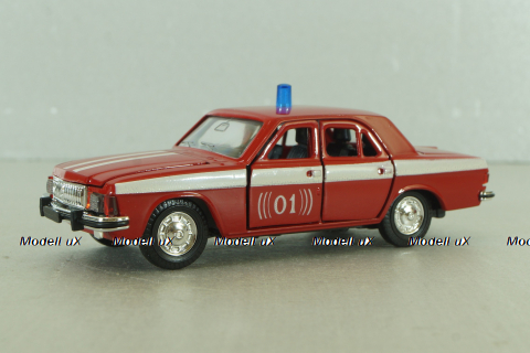 Газ-3102 Волга, пожарный штабной автомобиль, Агат 1:43