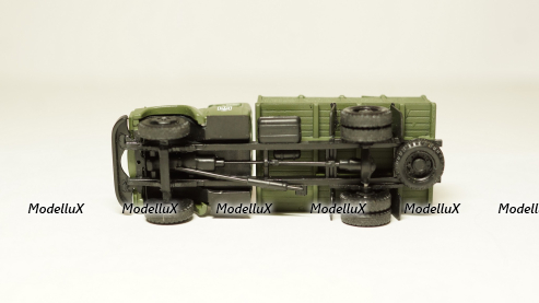 Зил 130 борт с грузом армия Украины хаки, Herpa 1:87 