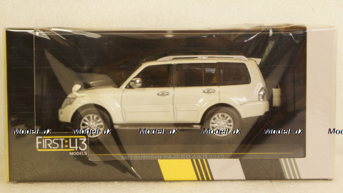 Mitsubishi Pajero 4WD, metallic-white, F43-075, First43 1:43